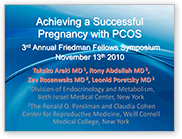 Achieving a Successful Pregnancy with PCOS